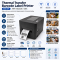 HT Industrial Direct Thermal Barcode Printer 300DPI USB WiFi Bluetooth for Courier & Logistics Labels