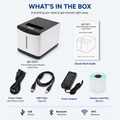 X PRINTER Wireless Thermal Shipping Label Printer with USB Bluetooth WiFi for Logistics & Warehouses XP-T371