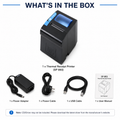 SP 893 POS Thermal Receipt Printer 80mm USB + Ethernet Printer for Restaurants & Supermarkets