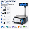 RONGTA Barcode Weighing Label Scale with Thermal Label Printing for Supermarkets Grocery Stores & Retail POS