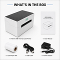 110mm USB Mobile Thermal Label Printer for Shipping Labels & Stickers MAC/PC/Tablet Compatible in Stock 203dpi KR-9220