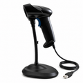 BASEET Wired Handheld Barcode Scanner with Stand, USB 1D/2D QR Code Reader for POS Retail Warehouse BAS-6710
