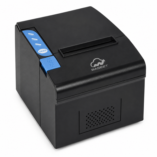 BASEET BAS-164 Thermal Receipt Printer 80×80 – High-Speed POS System Printer for Retail, Restaurant & Billing Counters