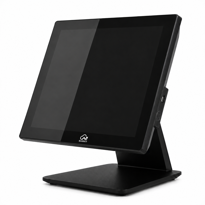 AL BASEET All-in-One POS System Core i5 6th Gen 15.6 Inch | 8GB RAM | 128GB SSD | WiFi Bluetooth | LAN Ethernet | 5 USB Ports BAS-156R1