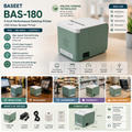 AL BASEET USB Thermal Receipt Printer for Retail Shops Supermarkets Pharmacies & POS Counters