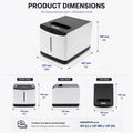 X PRINTER Wireless Thermal Shipping Label Printer with USB Bluetooth WiFi for Logistics & Warehouses XP-T371