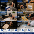 AL BASEET BAS-S014P Wired 2D Barcode Scanner with USB Connection & QR Code Reader for POS, Retail & Warehouse Management