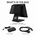 Al BASEET Dual Screen All-in-One POS System Core i5 6th Gen Baseet 15.6 Inch + 10.1 Inch | 8GB RAM | 128GB SSD | WiFi Bluetooth | LAN Ethernet | 5 USB Ports