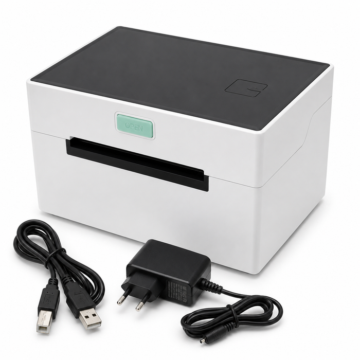 110mm USB Mobile Thermal Label Printer for Shipping Labels & Stickers MAC/PC/Tablet Compatible in Stock 203dpi KR-9220