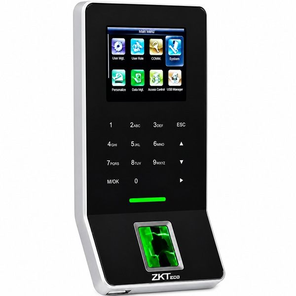 ZKTECO BioPro SA40 Fingerprint Access Control Terminal with BioID/SilkID Sensor – RFID Card, Password Authentication & Door Access Control for Offices and Businesses