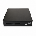 AL BASEET Cash Drawer Register – 4 Bill Compartments, Automatic Open, POS System Compatible BAS-330