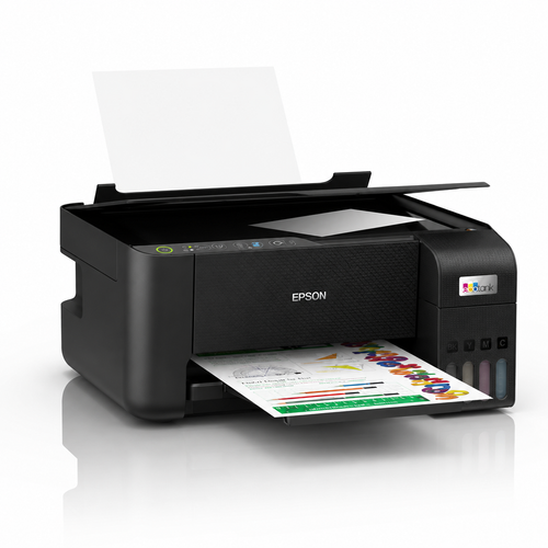 EPSON Ecotank L3250 Home Ink Tank 3-In-1 Colour Printer With Wifi And Smartpanel App Connectivity Black